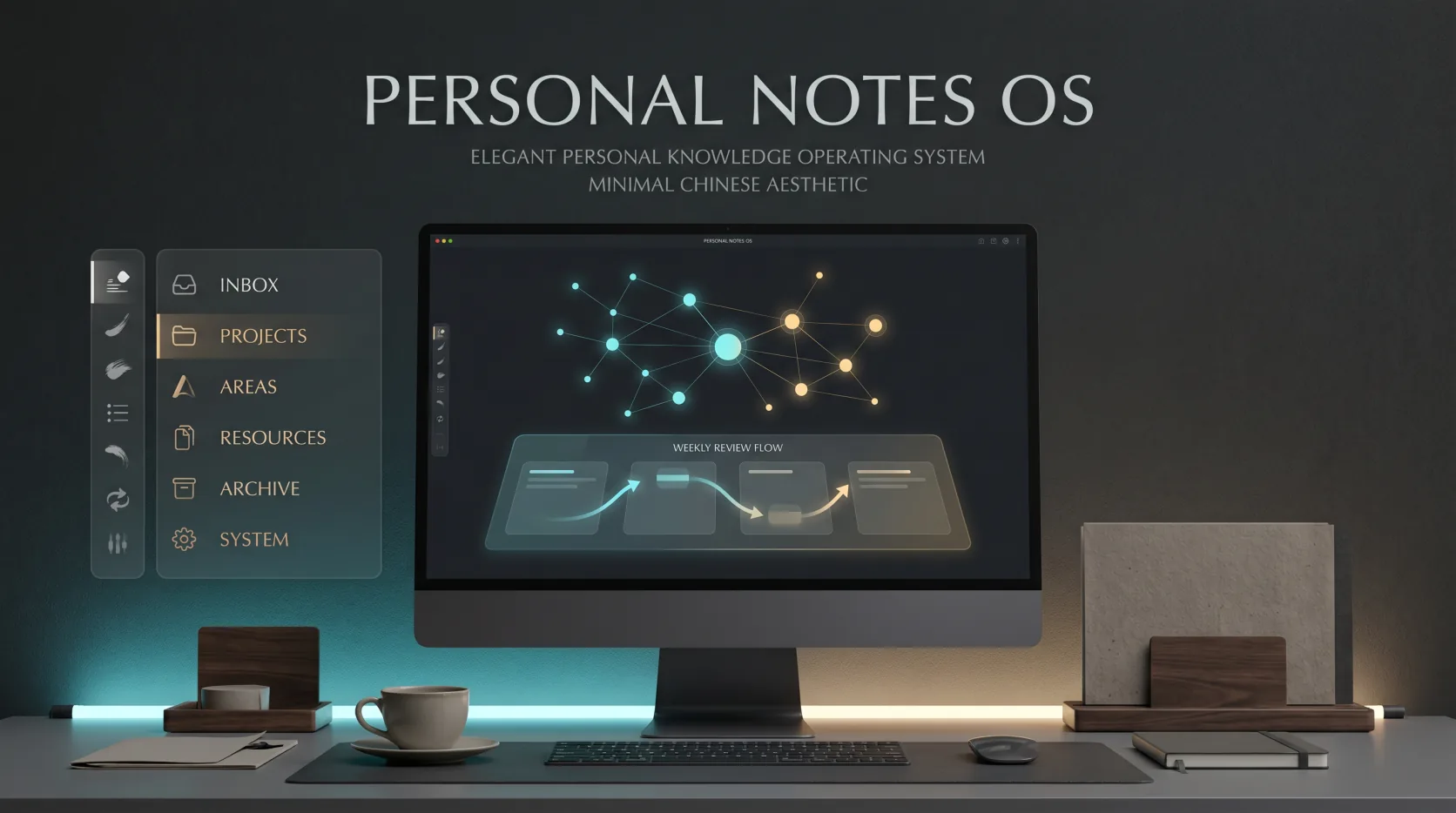 Personal Notes OS 项目海报
